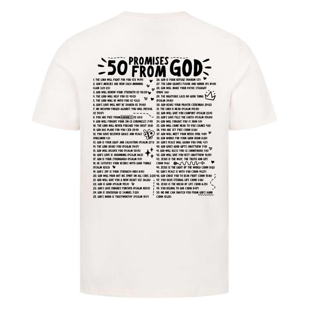 50 Promises from God Shirt BackPrint - Image 7
