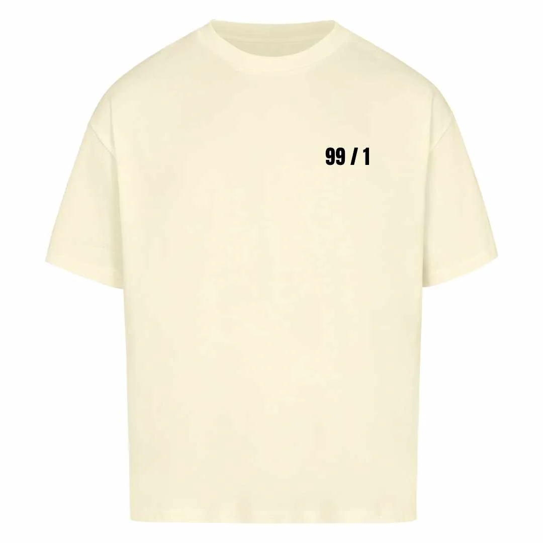 99/1 Oversized Shirt Back & FrontPrint - Image 4