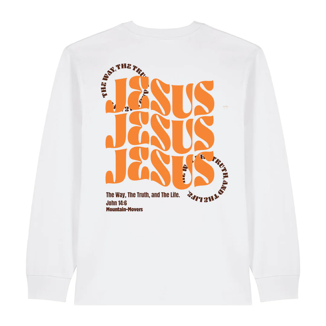 All About Jesus Longsleeve BackPrint - Image 2