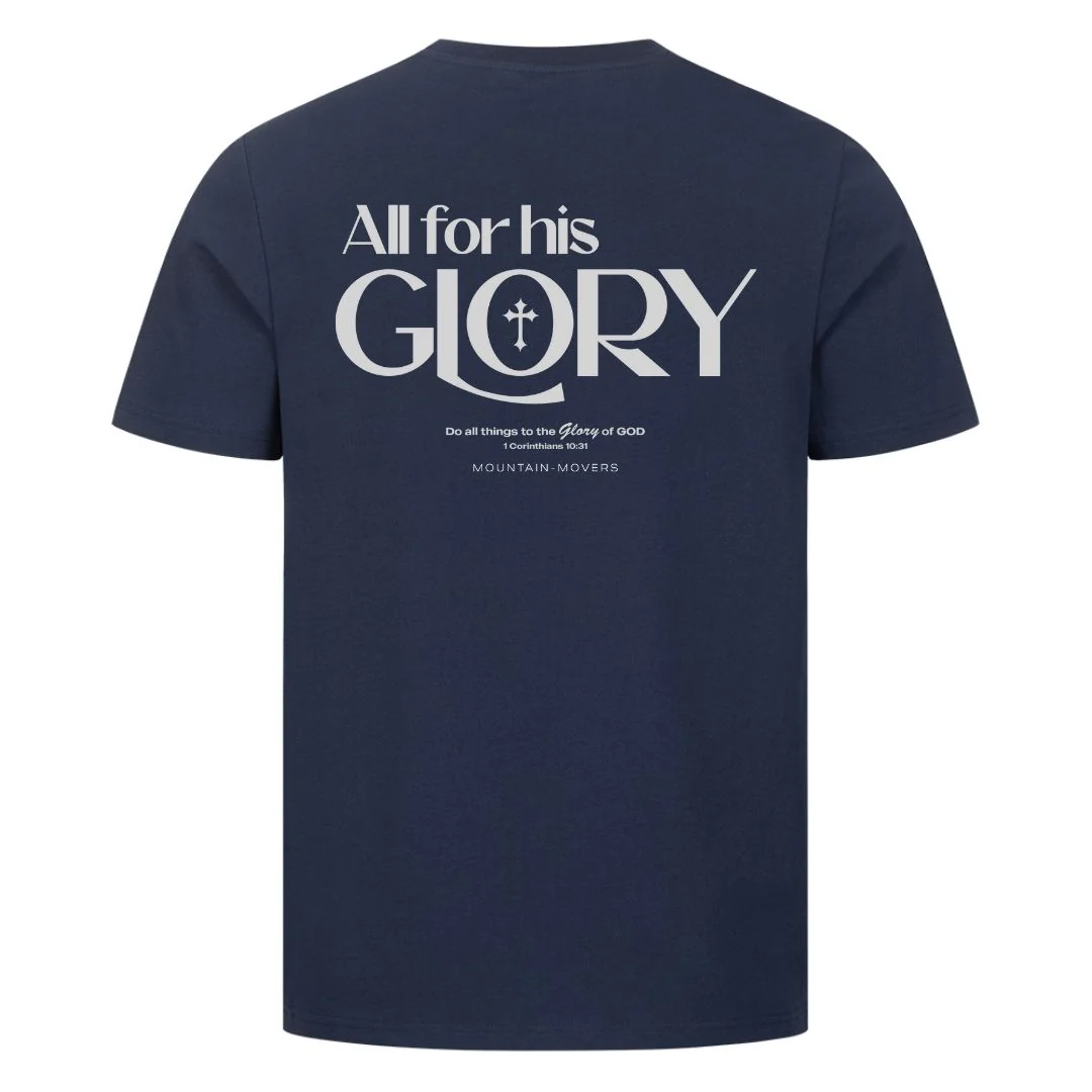 All for his Glory Shirt BackPrint - Image 6