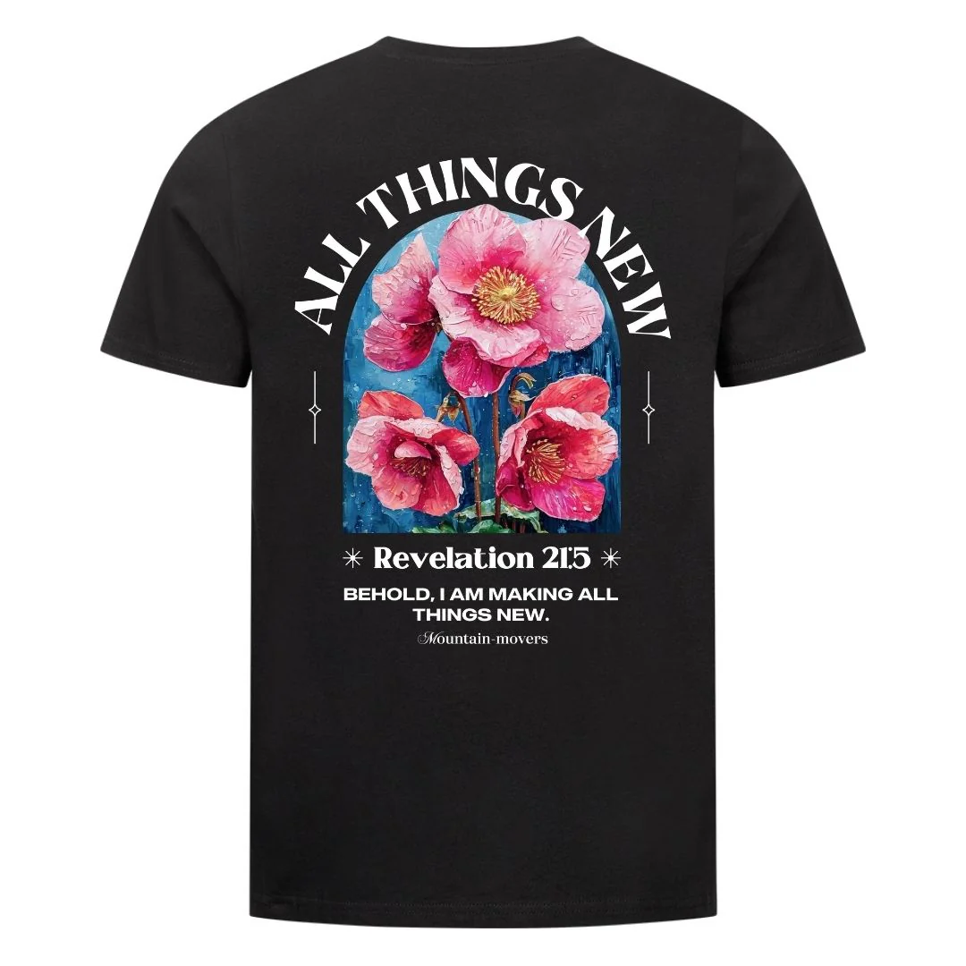 All things new Flower Shirt BackPrint - Image 3