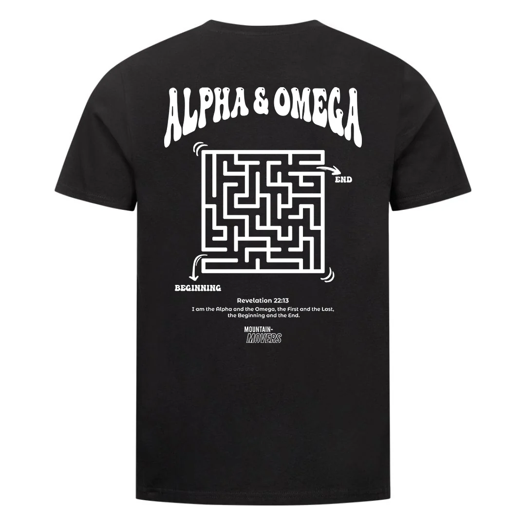 Alpha and Omega Shirt Backprint - Image 2