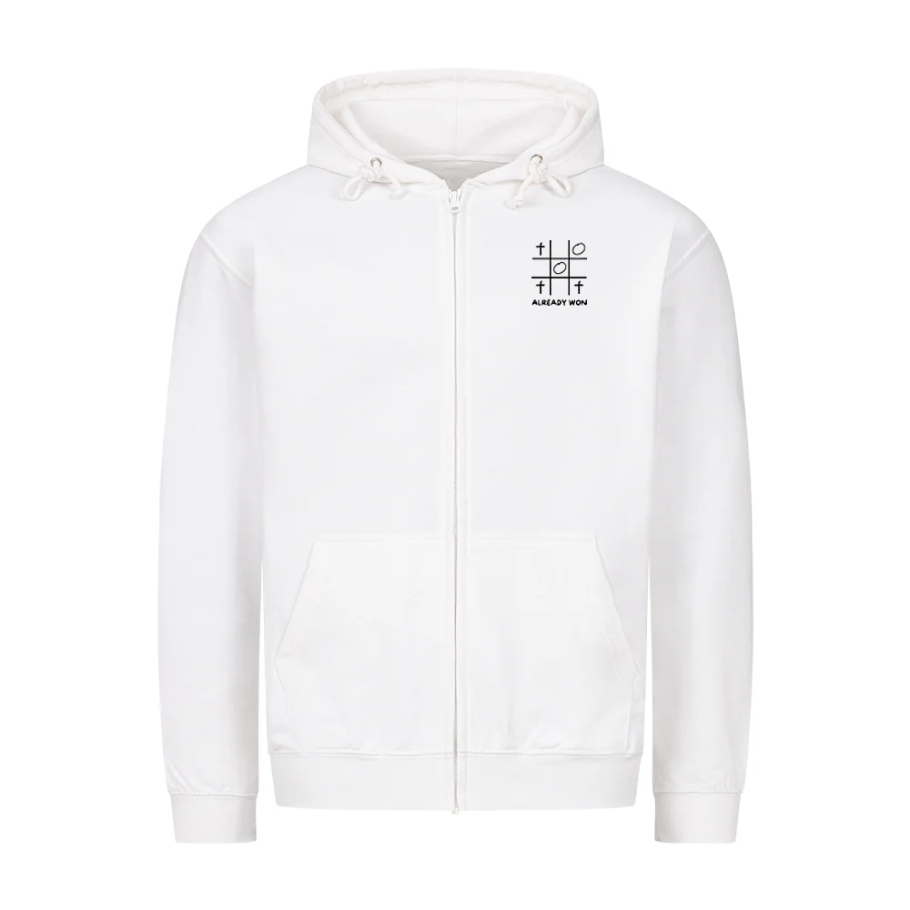 Already won Zipper Hoodie - Image 3