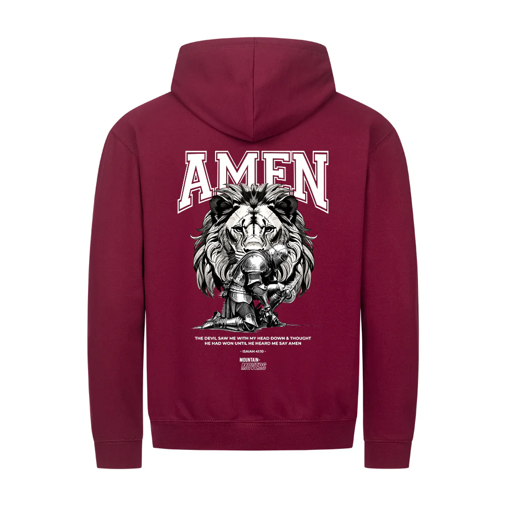 Amen Zipper Hoodie Backprint - Image 5