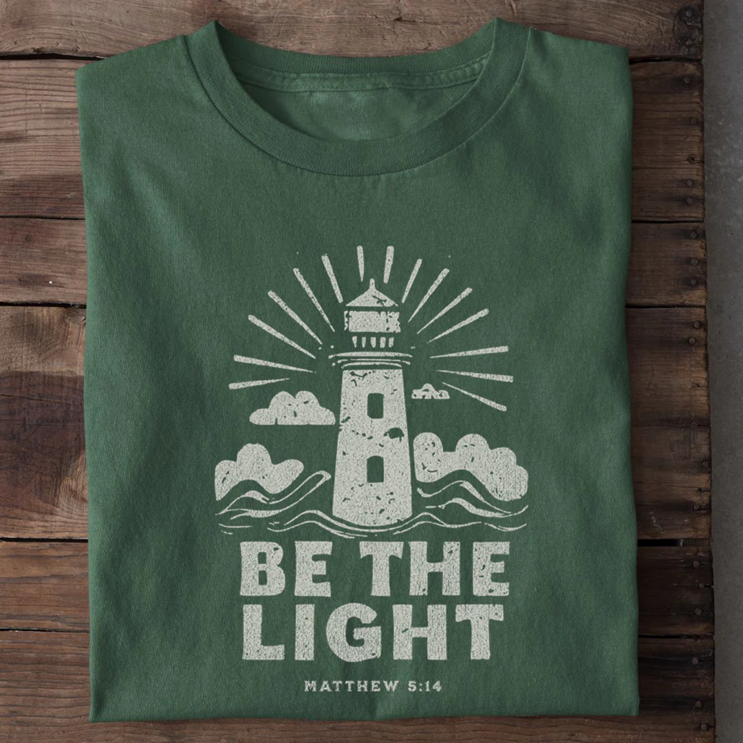 Be the light Retro Shirt - Image 9
