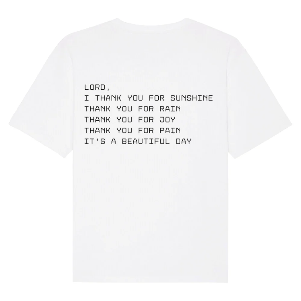 Beautiful Day Oversized Shirt Front- und BackPrint - Image 3