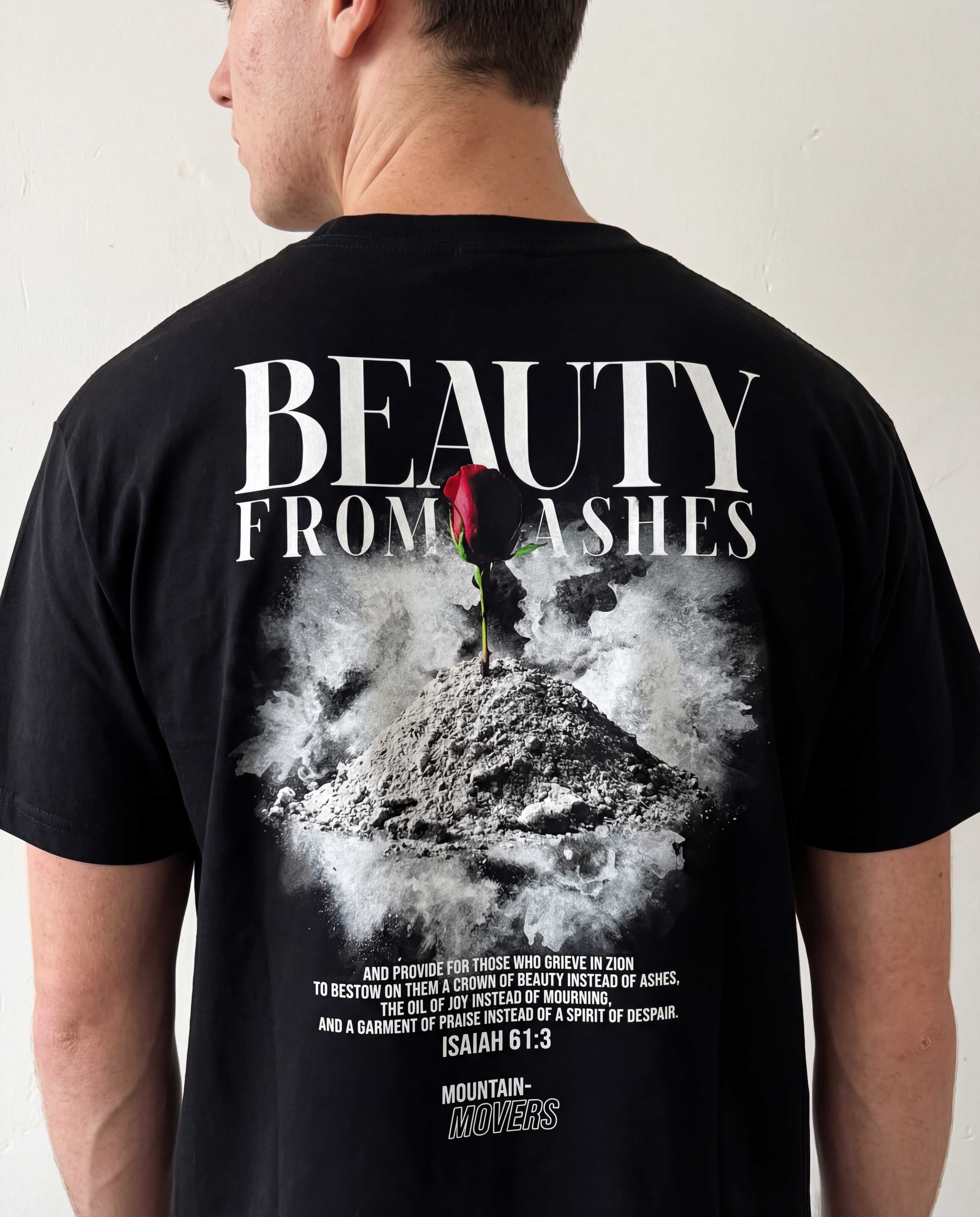 Beauty From Ashes Streetwear Shirt Backprint