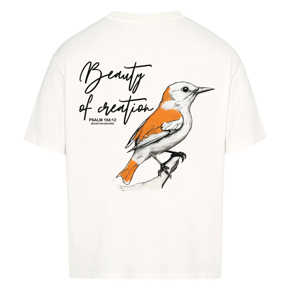 Beauty of Creation Oversized Shirt BackPrint - Image 4