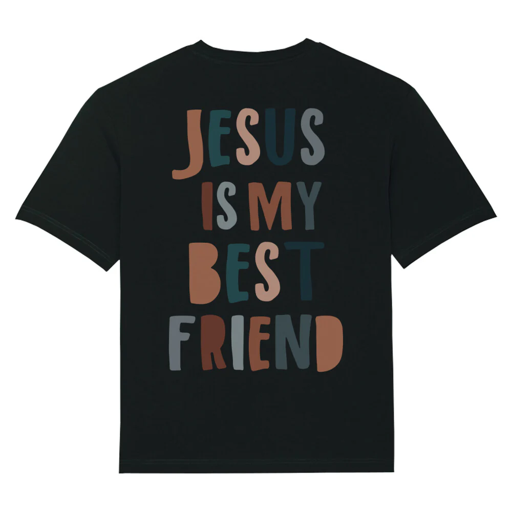 Best Friend Oversized Shirt BackPrint - Image 2