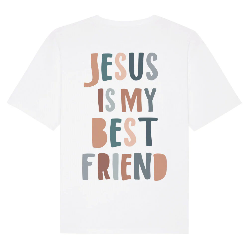 Best Friend Oversized Shirt BackPrint - Image 4