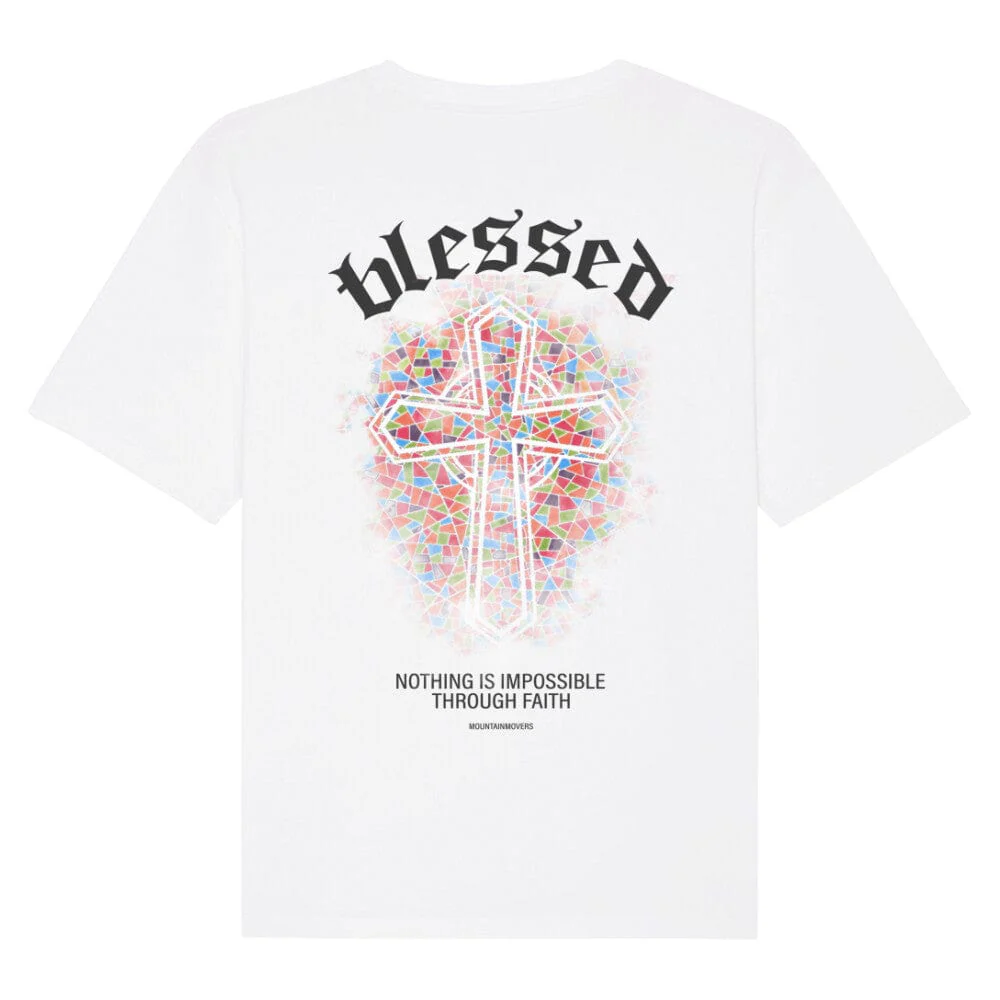 Blessed Oversized T-Shirt BackPrint - Image 3