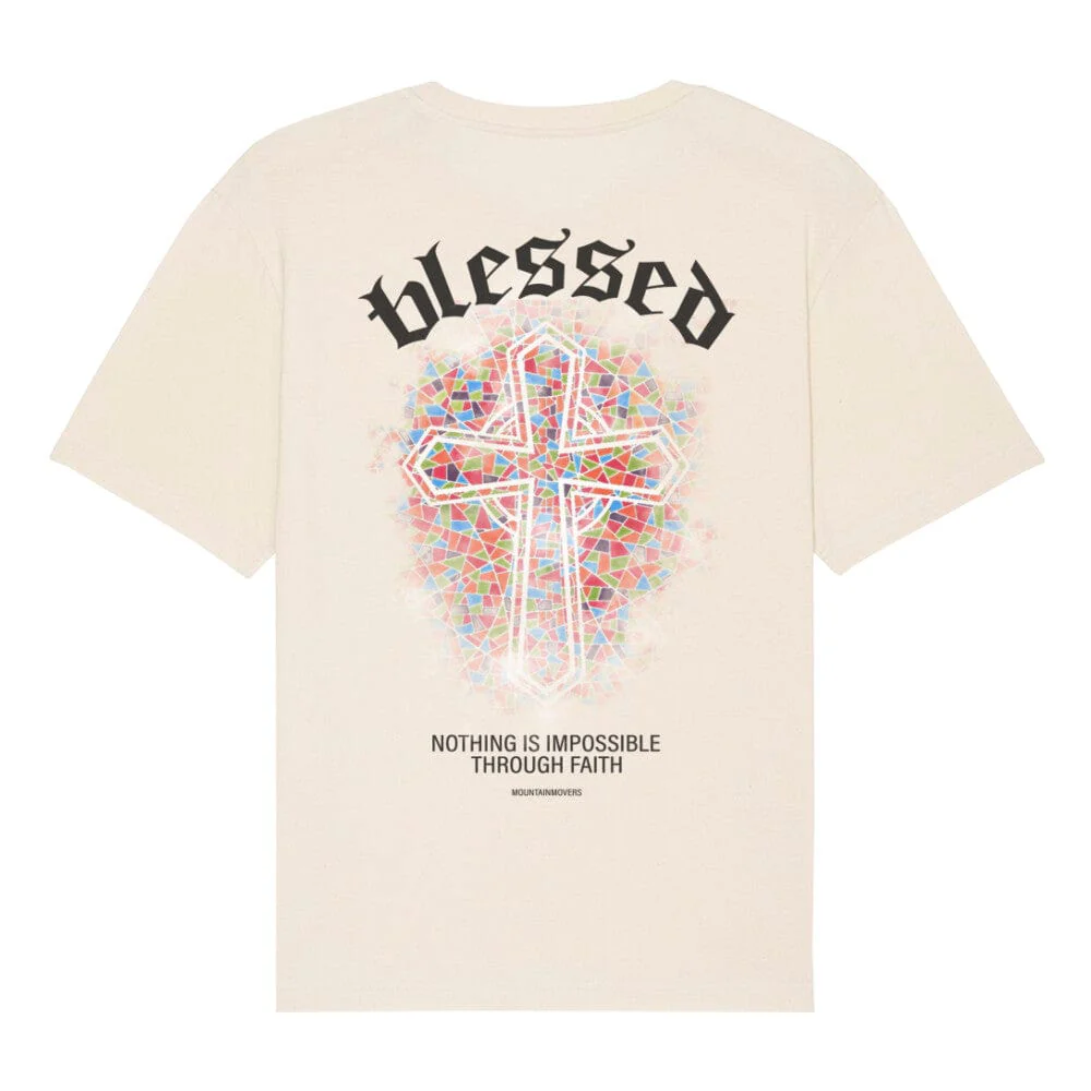 Blessed Oversized T-Shirt BackPrint - Image 4