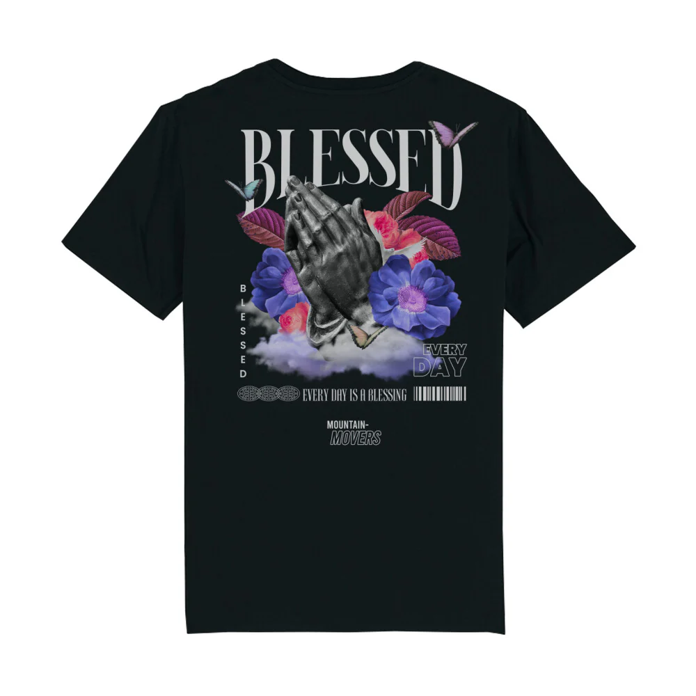 Blessed Streetwear T-Shirt Backprint - Image 2