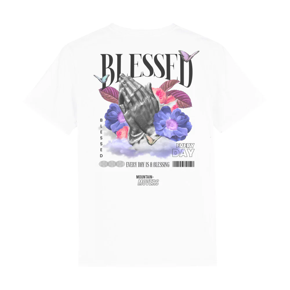 Blessed Streetwear T-Shirt Backprint - Image 4