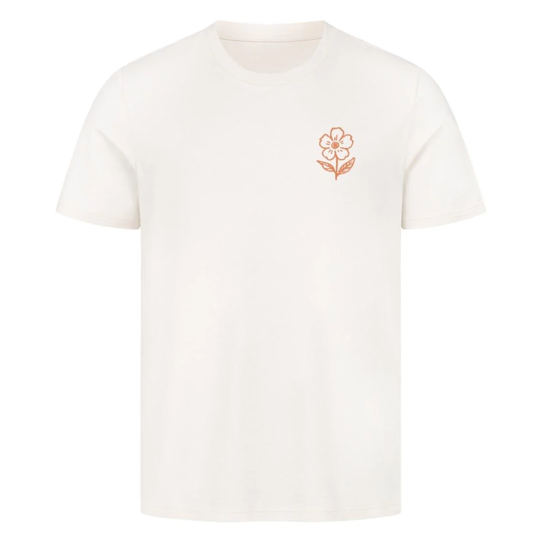 Bloom with Purpose Flower Shirt Front & Back - Image 7