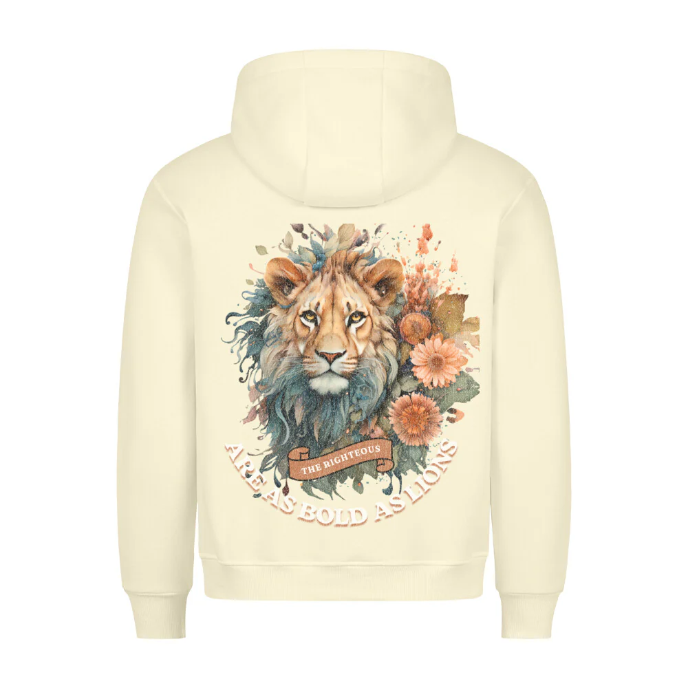 Bold as Lions Hoodie BackPrint - Image 4
