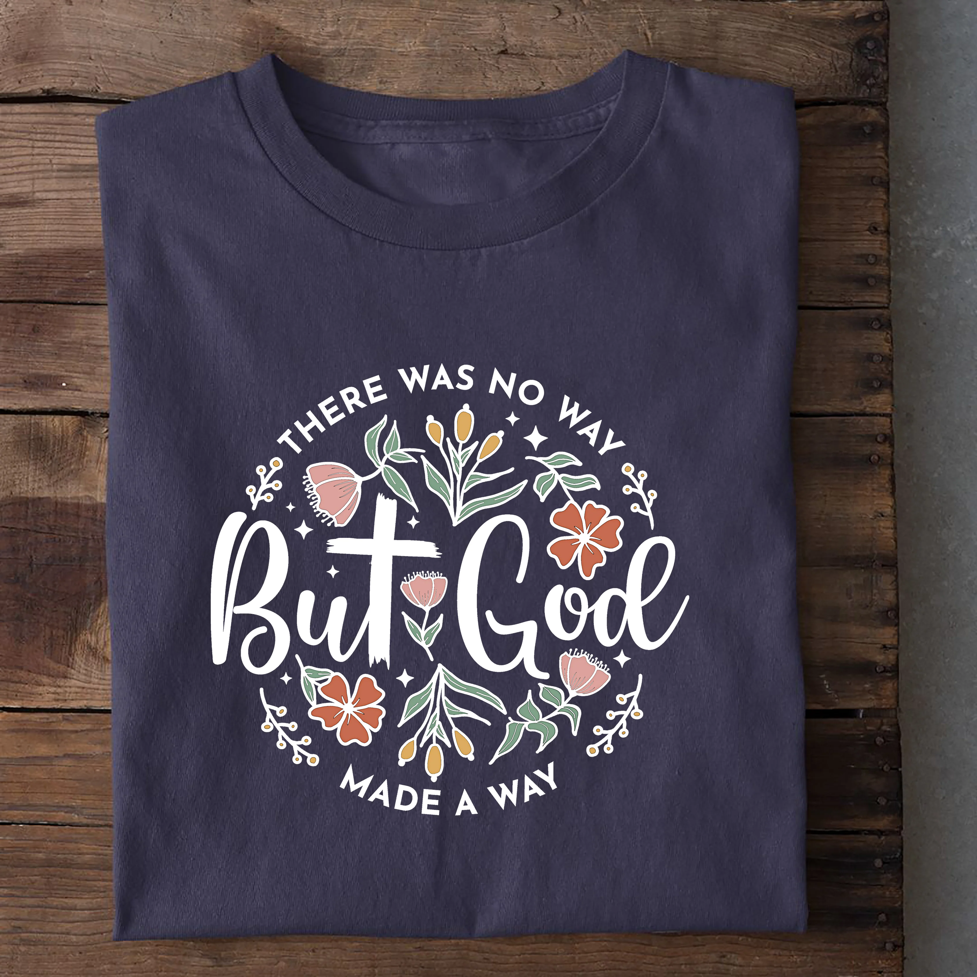 But God floral Shirt - Image 9