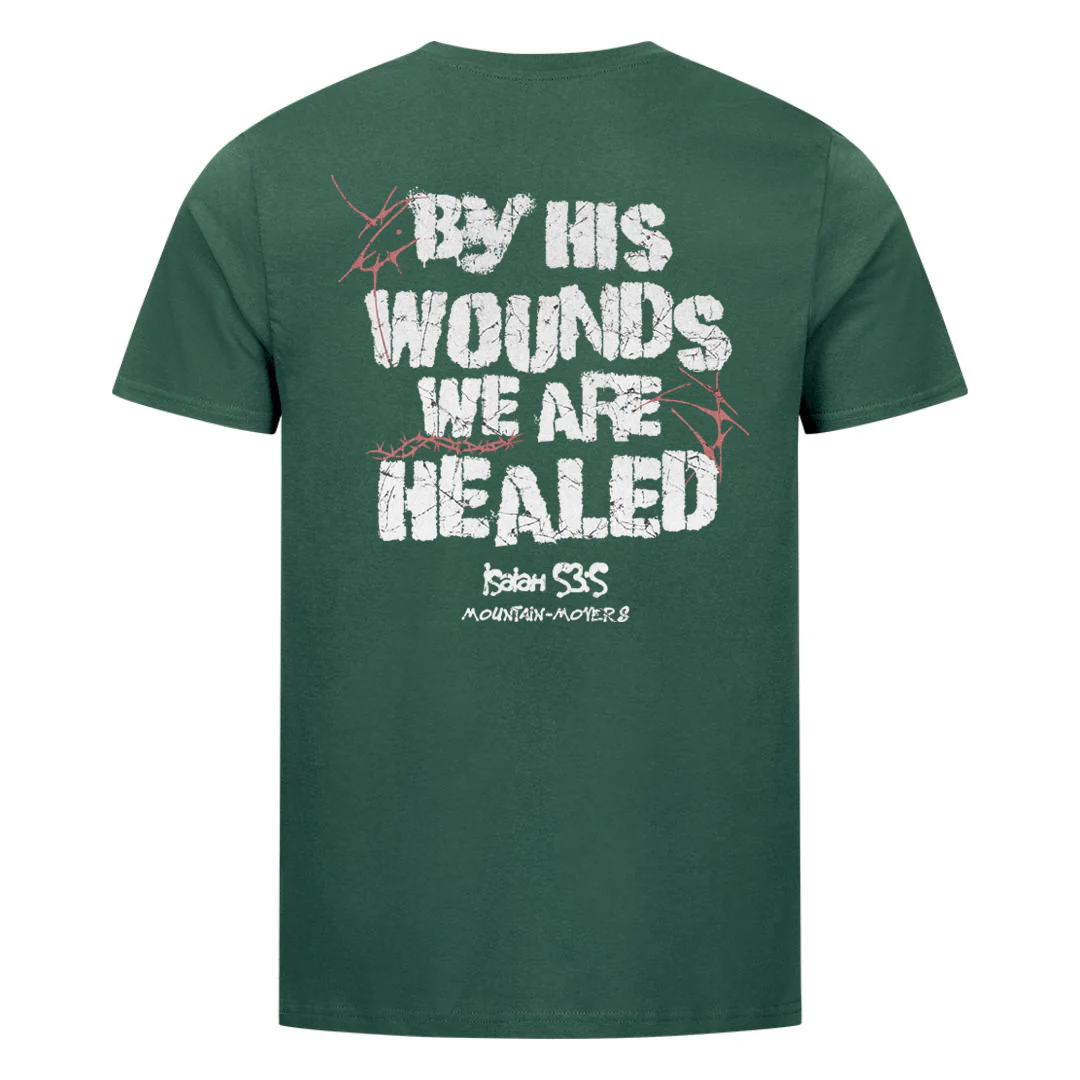 By his Wounds Shirt Backprint - Image 6
