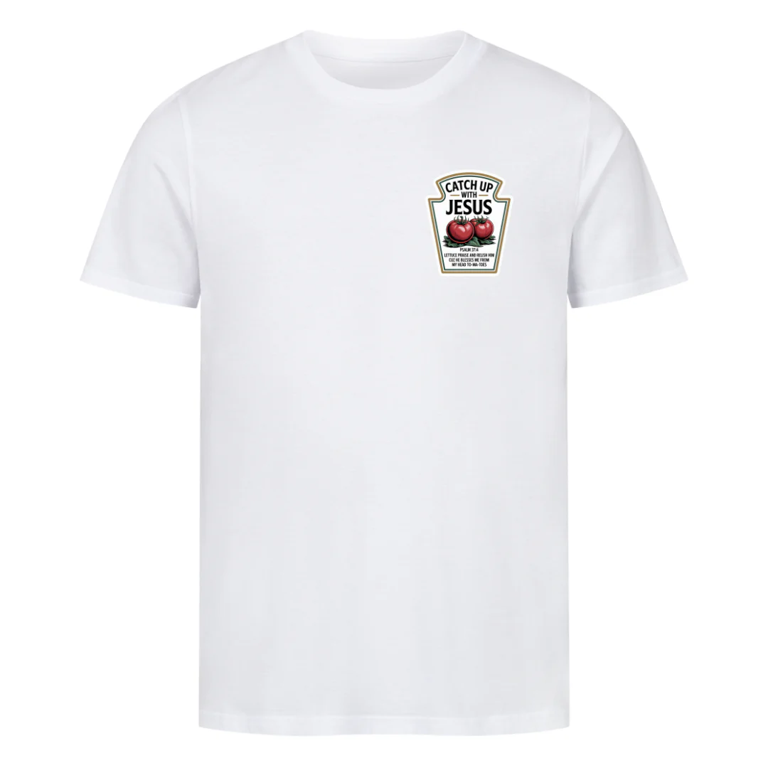 Catch up with Jesus Shirt - Image 4