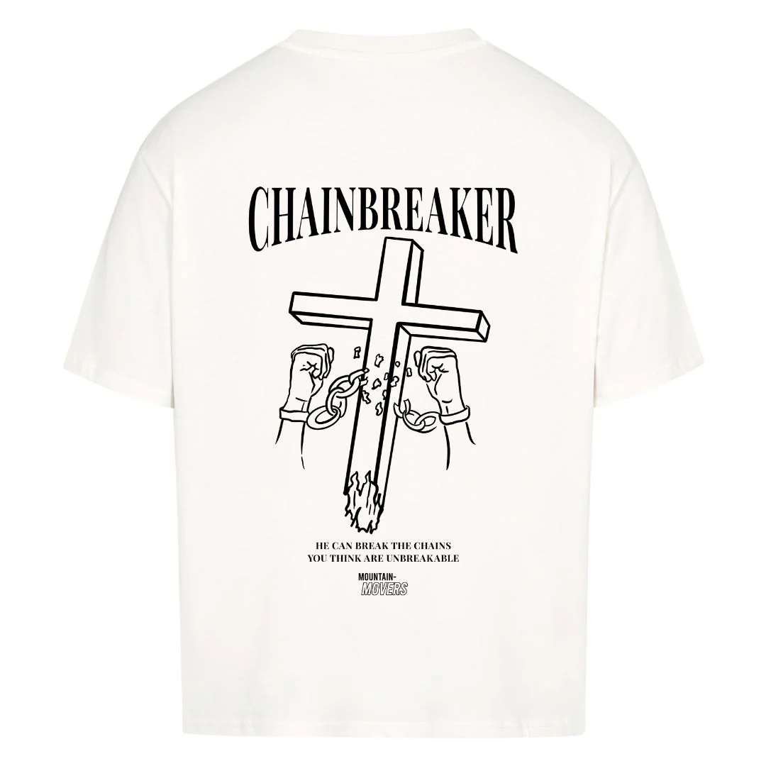 Chainbreaker Oversized Shirt BackPrint - Image 3