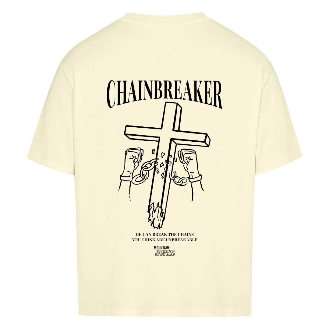 Chainbreaker Oversized Shirt BackPrint - Image 4