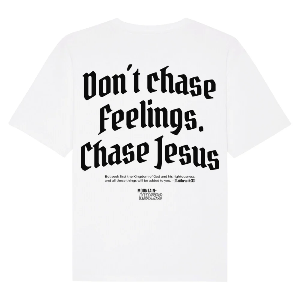Chase Jesus Oversized T-Shirt BackPrint - Image 3