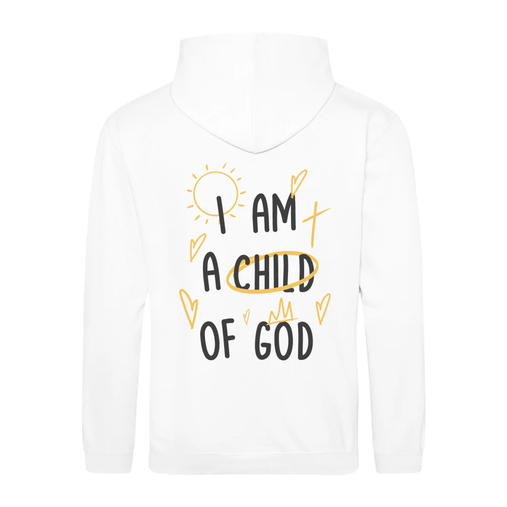 Child of God Colour Hoodie BackPrint - Image 3