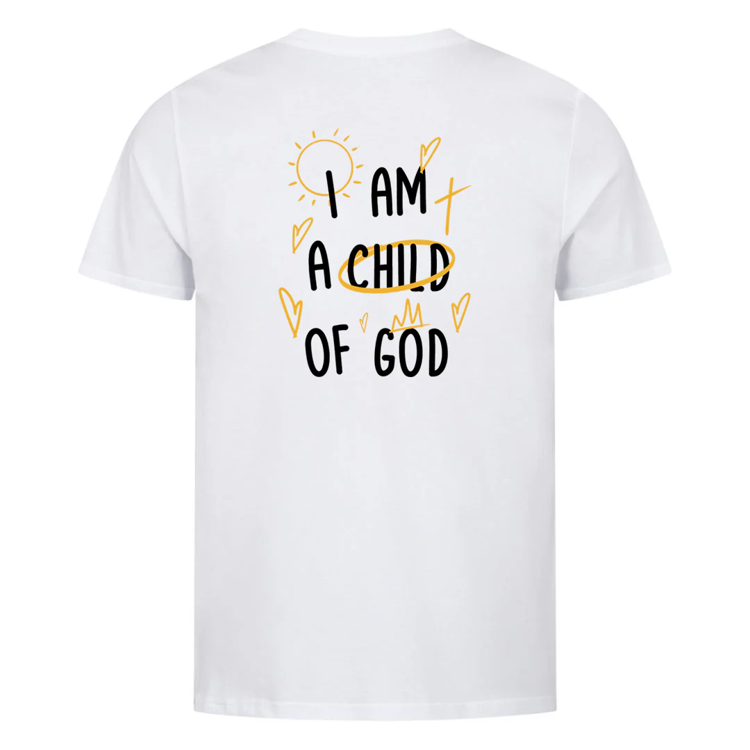 Child of God colour Shirt Backprint - Image 3