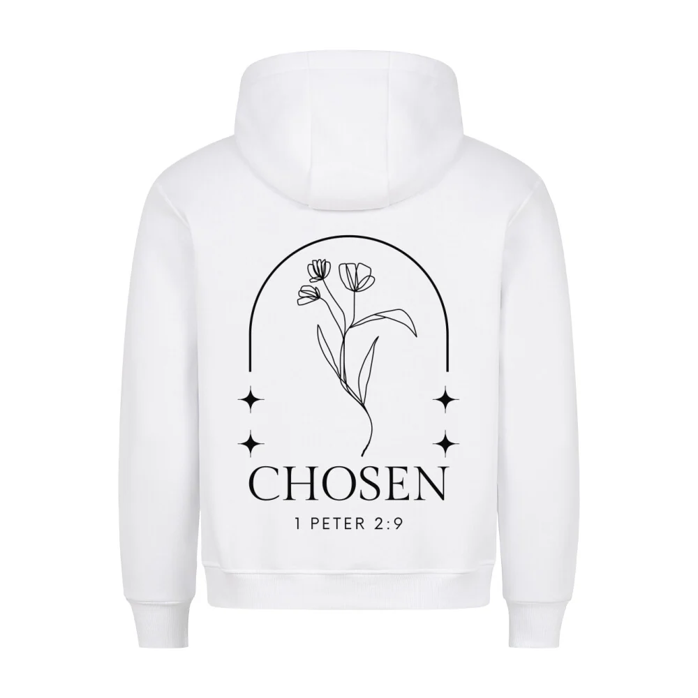 Chosen Flower Hoodie BackPrint - Image 3