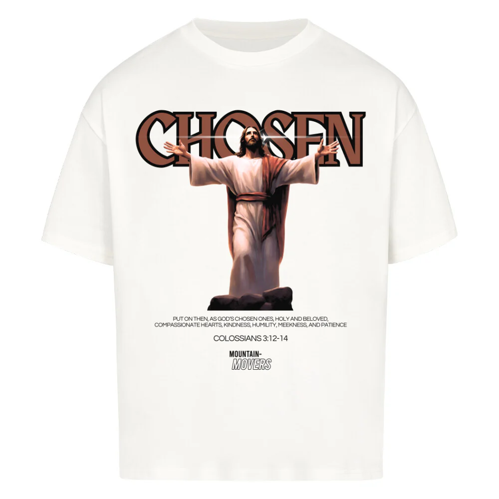Chosen Jesus Oversized Shirt - Image 2
