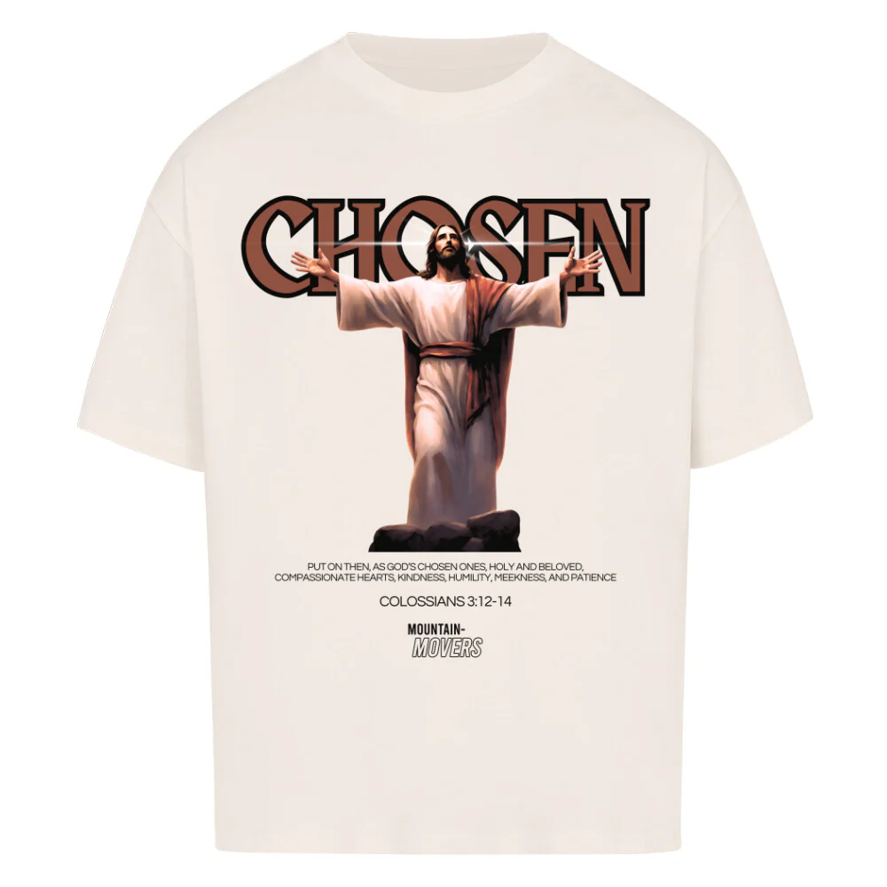 Chosen Jesus Oversized Shirt - Image 3