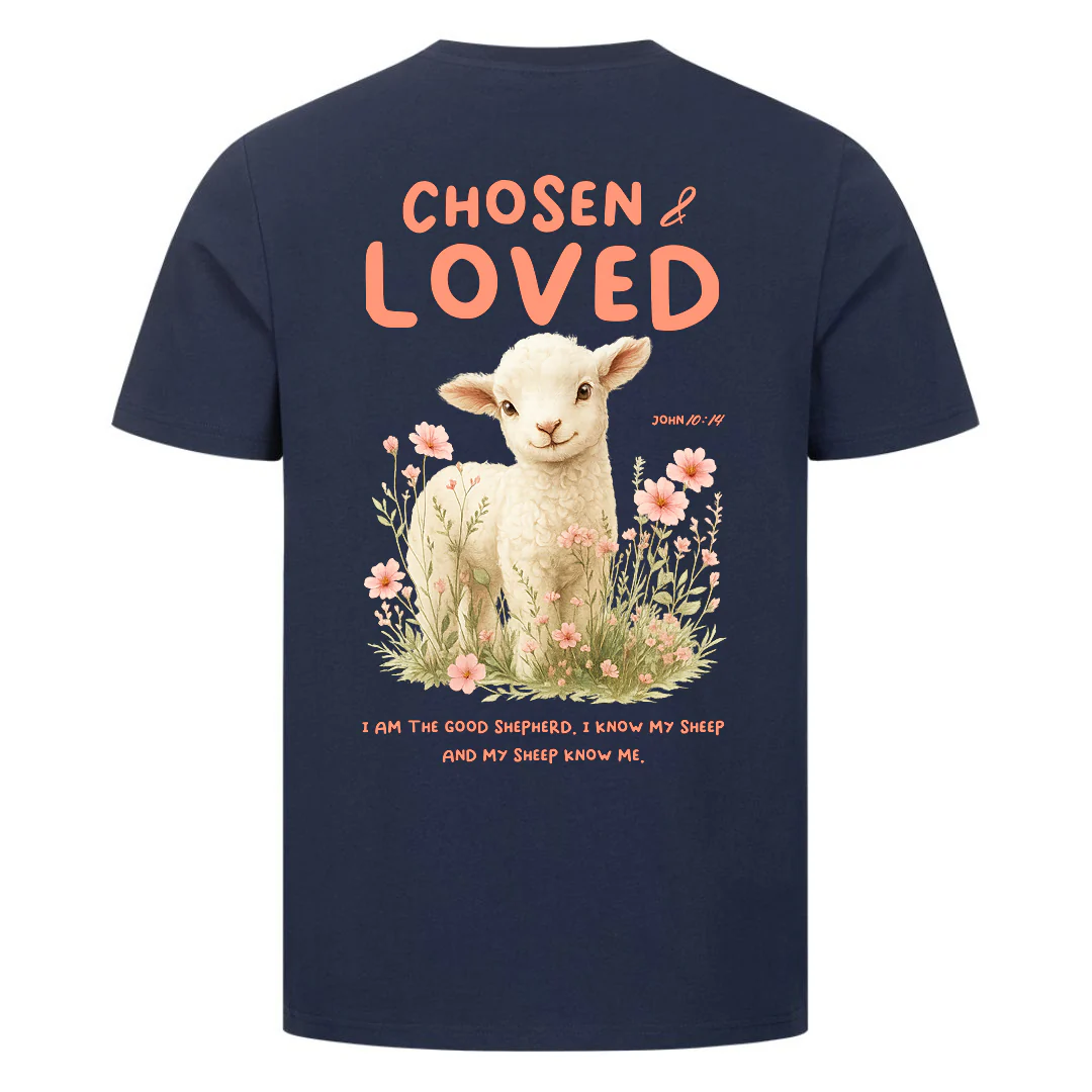 Chosen Loved Shirt Backprint - Image 7