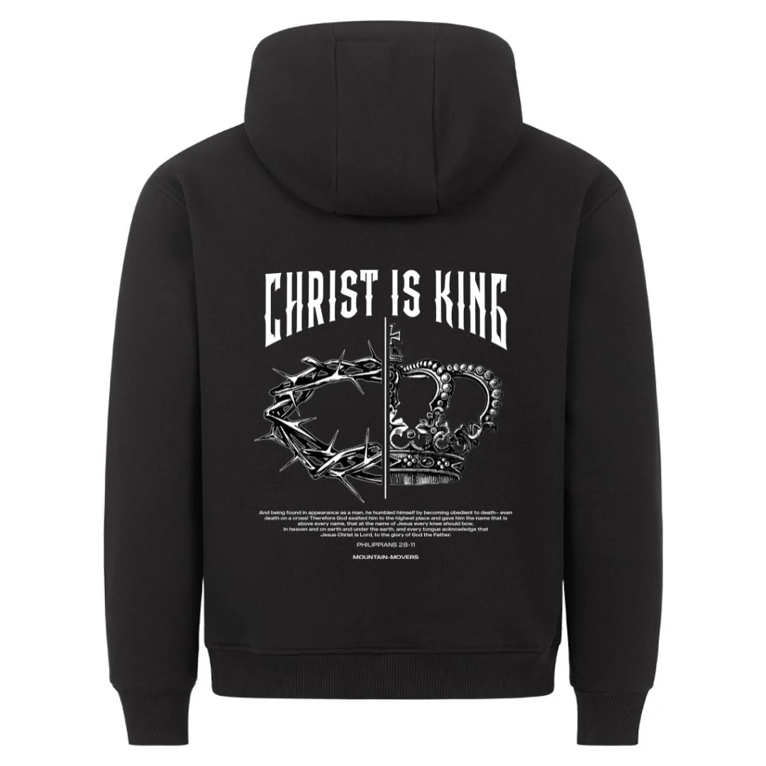 Christ is King Easter Hoodie BackPrint