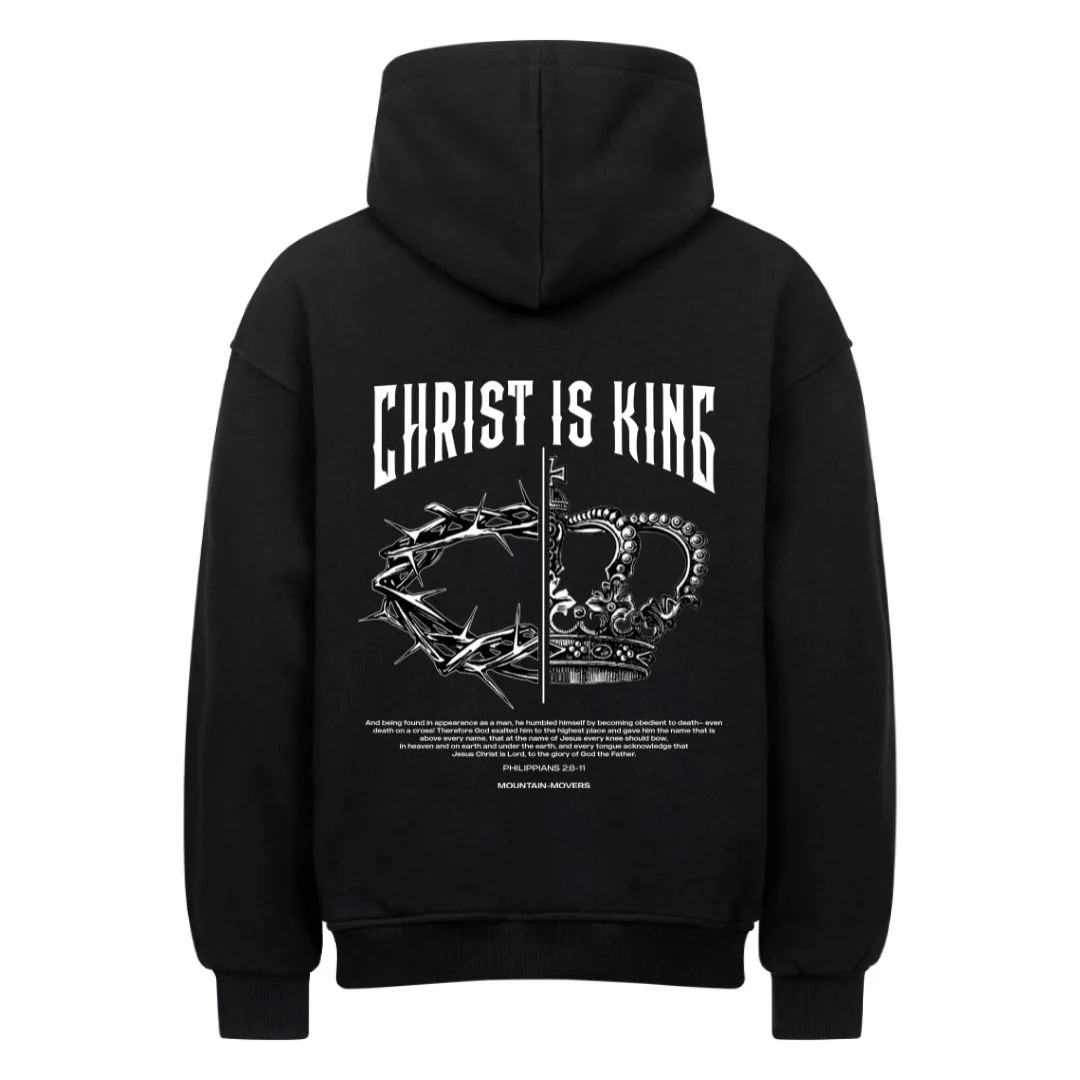 Christ is King Oversized Hoodie (Front & Back)