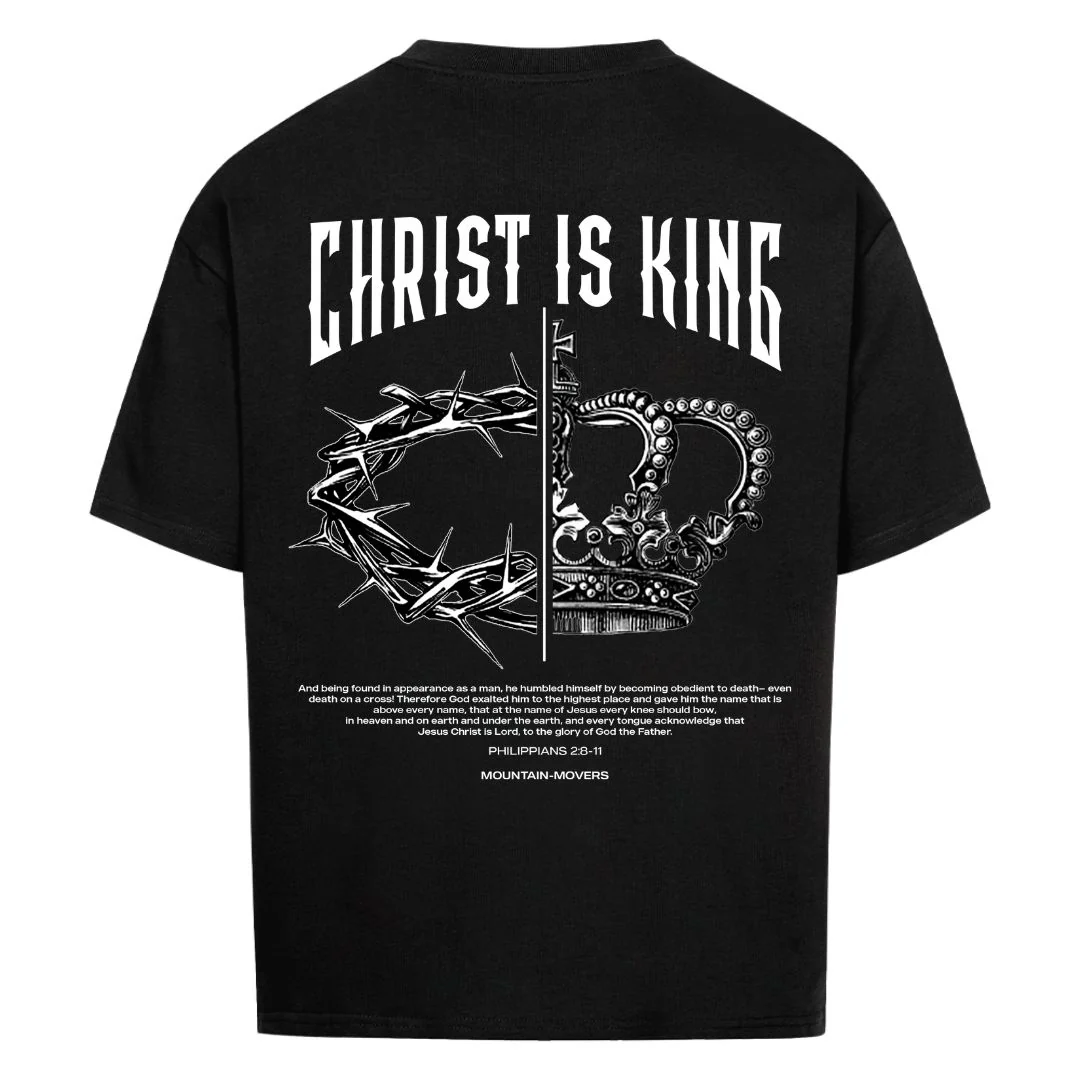 Christ is King Easter Oversized Shirt BackPrint - Image 2