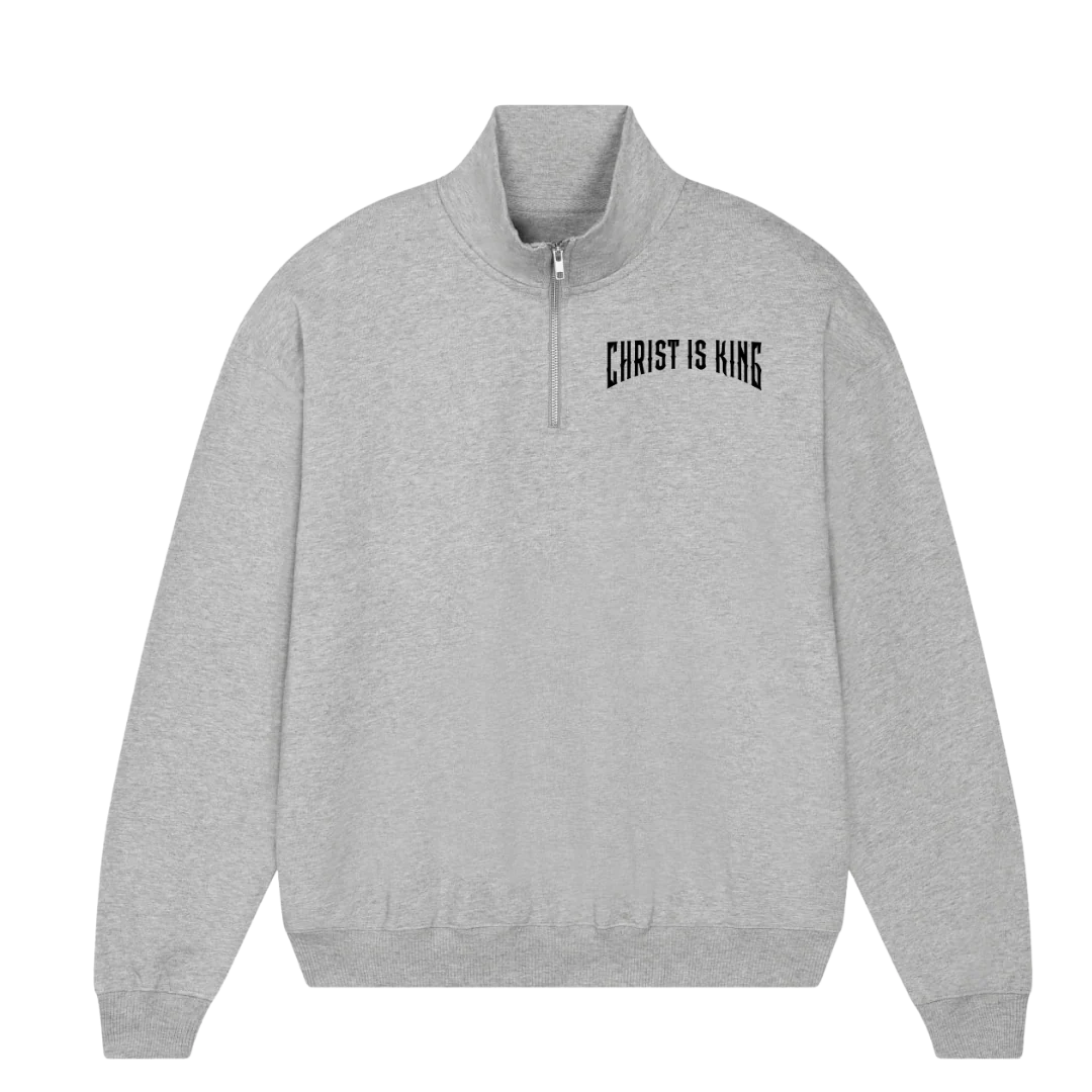 Christ is King Half Zip Sweater - Image 6