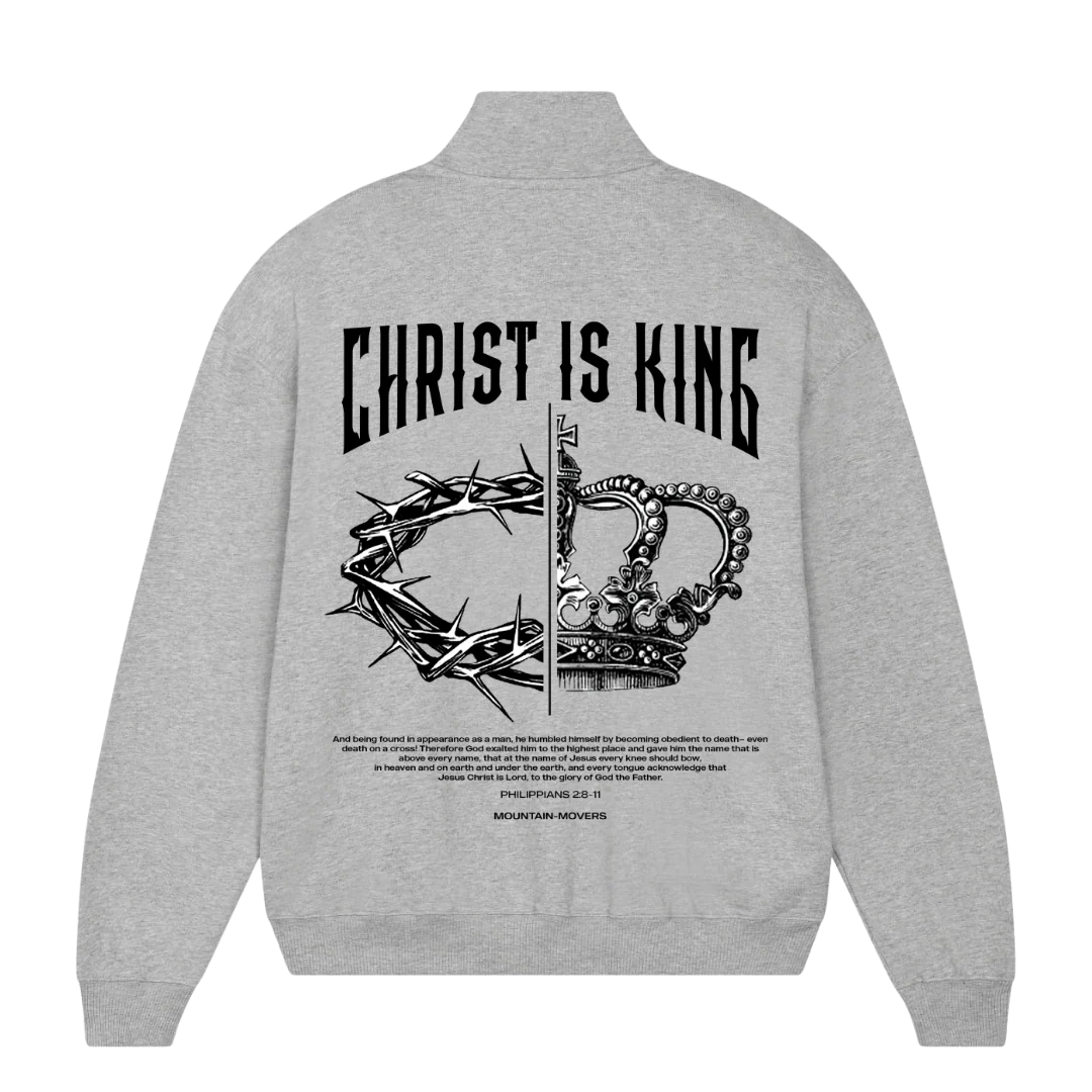 Christ is King Half Zip Sweater - Image 7