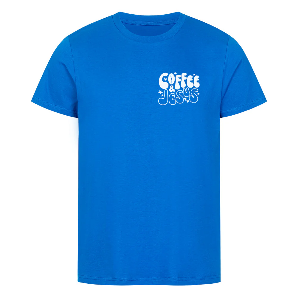 Coffee & Jesus Hearts T-Shirt - Image 8
