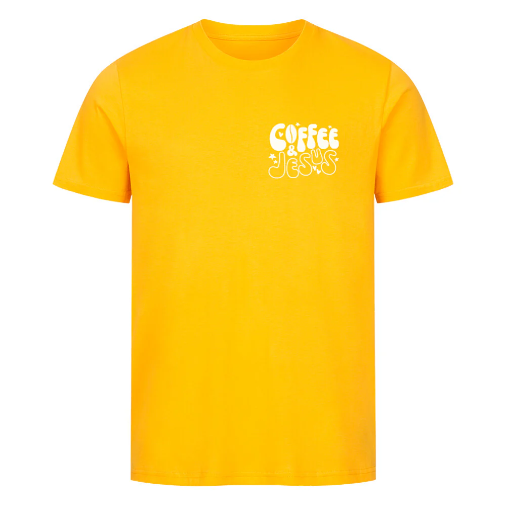 Coffee & Jesus Hearts T-Shirt - Image 9
