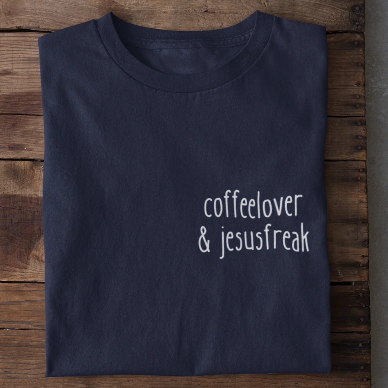 Coffeelover & Jesusfreak Shirt - Image 11