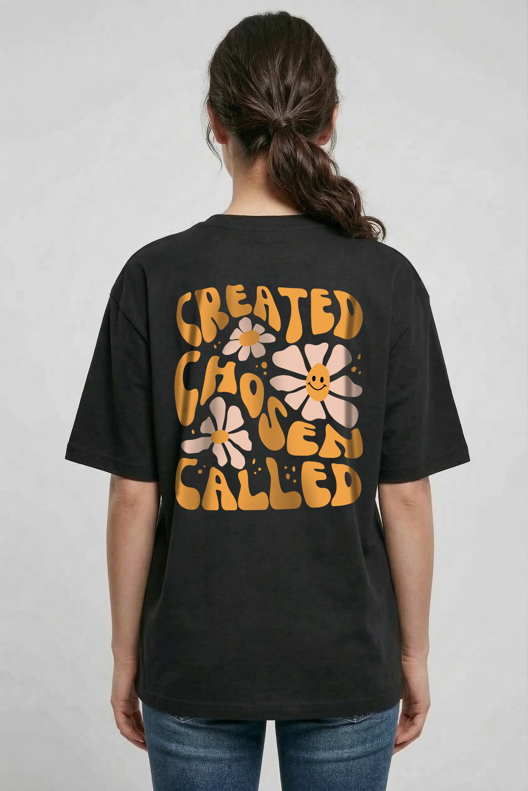 Created Chosen Called Oversized Shirt BackPrint