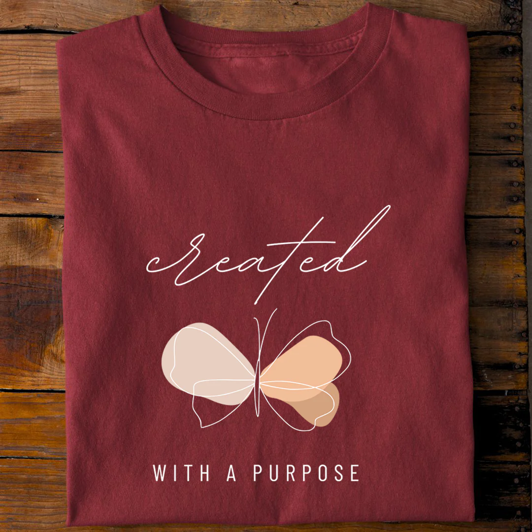 Created with a purpose Shirt - Image 10