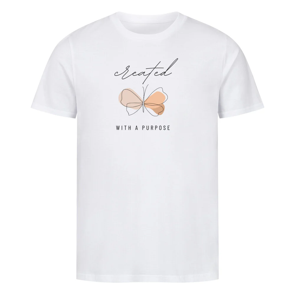 Created with a purpose Shirt - Image 3