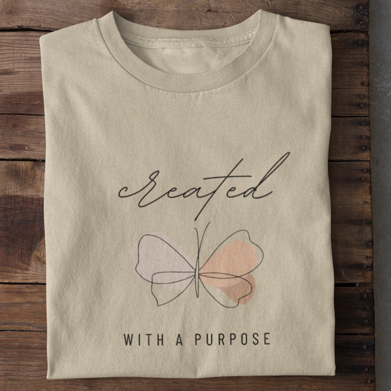 Created with a purpose Shirt - Image 9