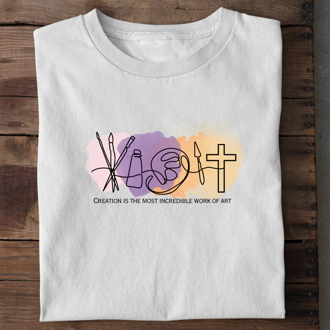 Creation - Work of Art Shirt - Image 2