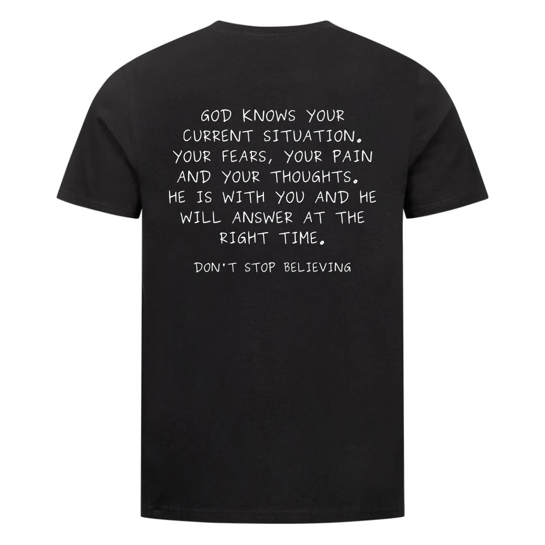 current situation Shirt Backprint