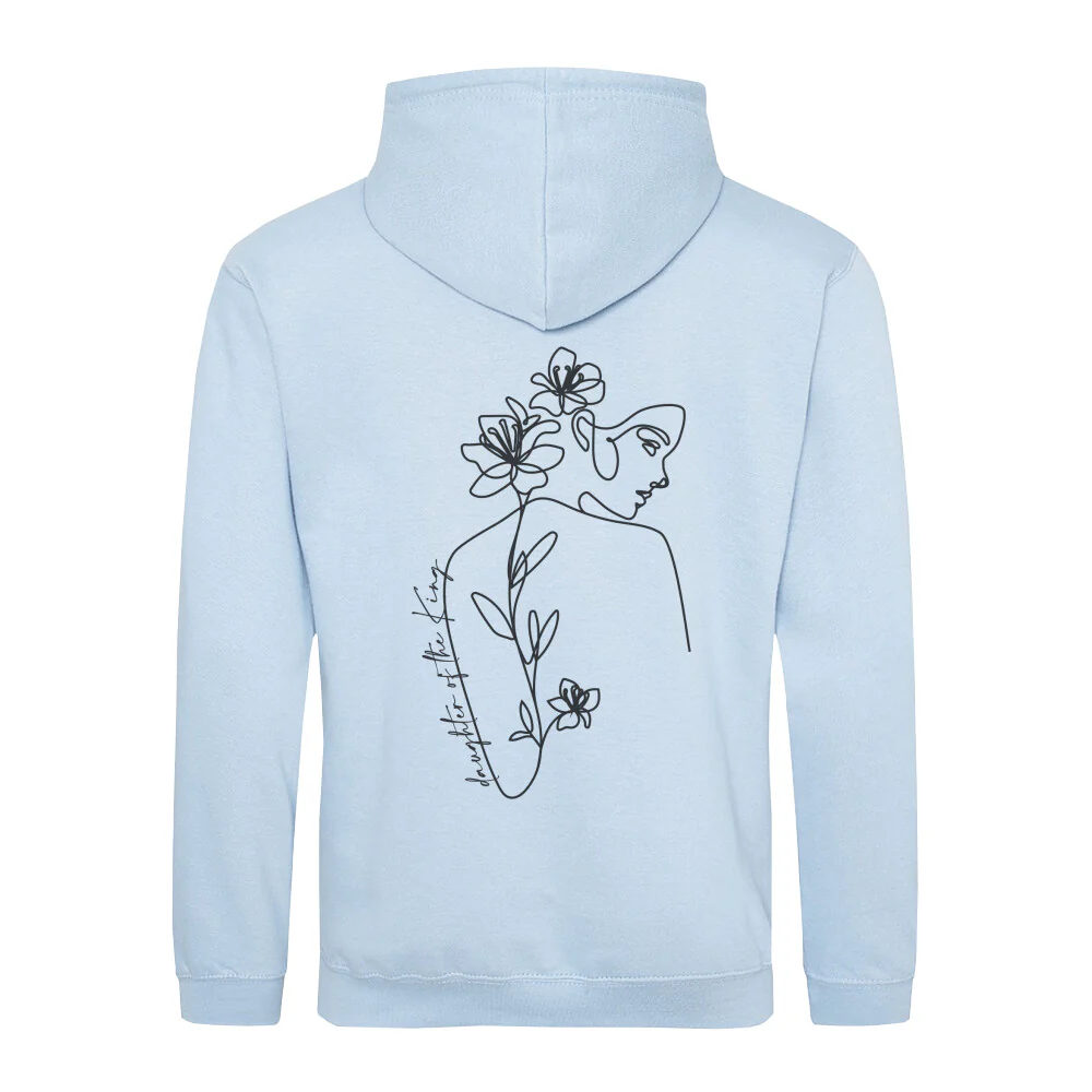 Daughter of the King Hoodie BackPrint - Image 4