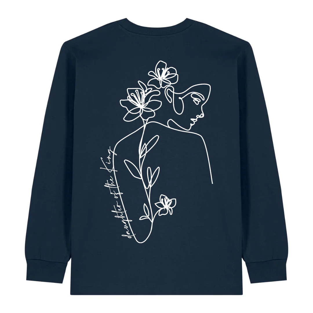 Daughter of the King Longsleeve BackPrint - Image 3
