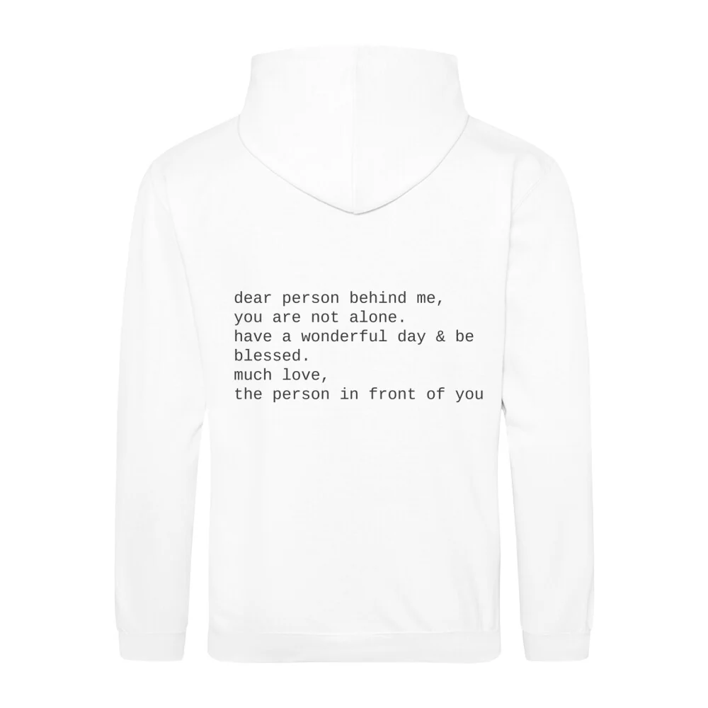 Dear Person Hoodie BackPrint - Image 5