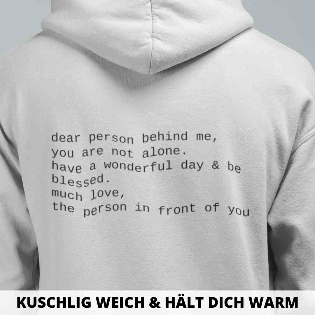 Dear Person Hoodie BackPrint - Image 6